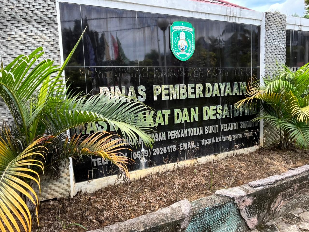 DPMD Kutim Tidak Terima Dana Karbon FCP di 2025