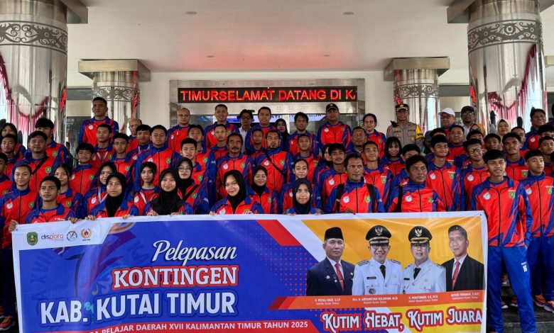 Kutim Kirim 166 Atlet Pelajar untuk Berlaga di Popda Kaltim 2025