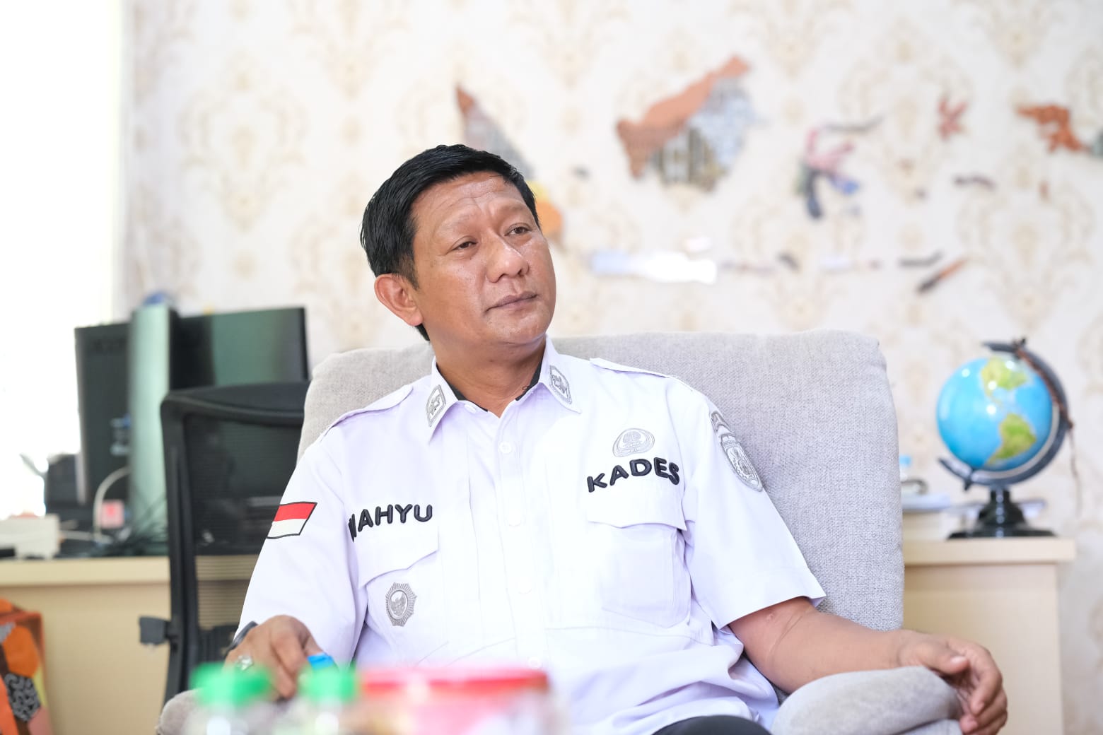 Wahyu Dorong Desa Swarga Bara Kelola Telaga Batu Arang