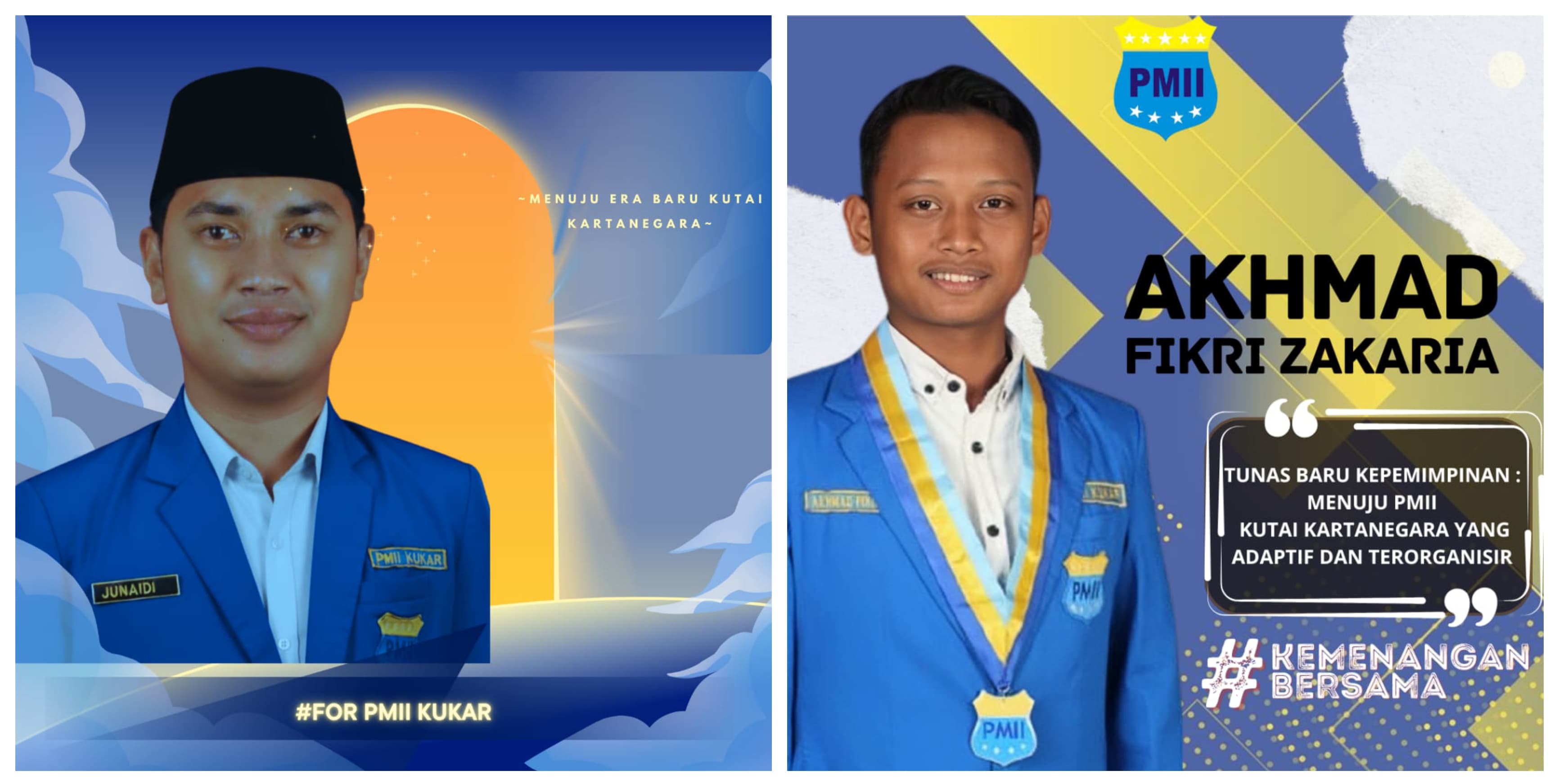 Dua Kader Terbaik Maju Sebagai Calon Ketua PMII Kukar, Tarung Visi Penguatan Internal dan Inovasi Sosial